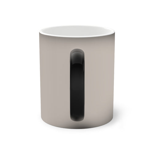 Color-Changing Mug — "Built by a Father's Hands" Dad Gift (11 oz)